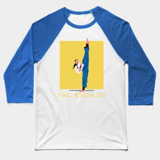 Tae Kwon Do - Girl Kicking Baseball T-Shirt